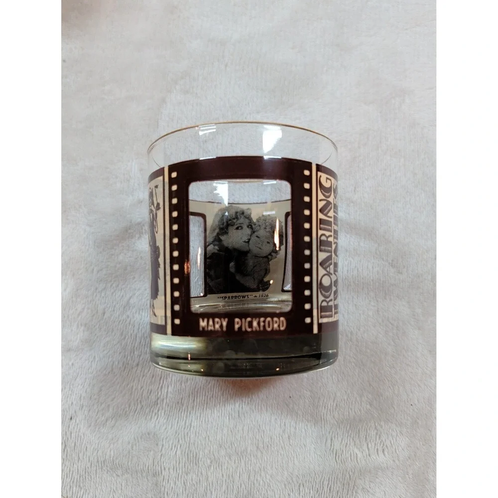 Vintage Bicentennial 1776-1976 & Roaring‎ Twenties Movie Rocks Glass Set of 4